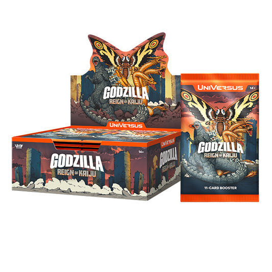 UniVersus CCG: Godzilla - Reign Of Kaiju Booster Display PREORDER