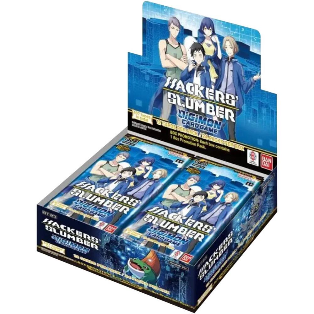 DIGIMON CARD GAME: HACKERS' SLUMBER BOOSTER (BT23) ***PRE-ORDER***