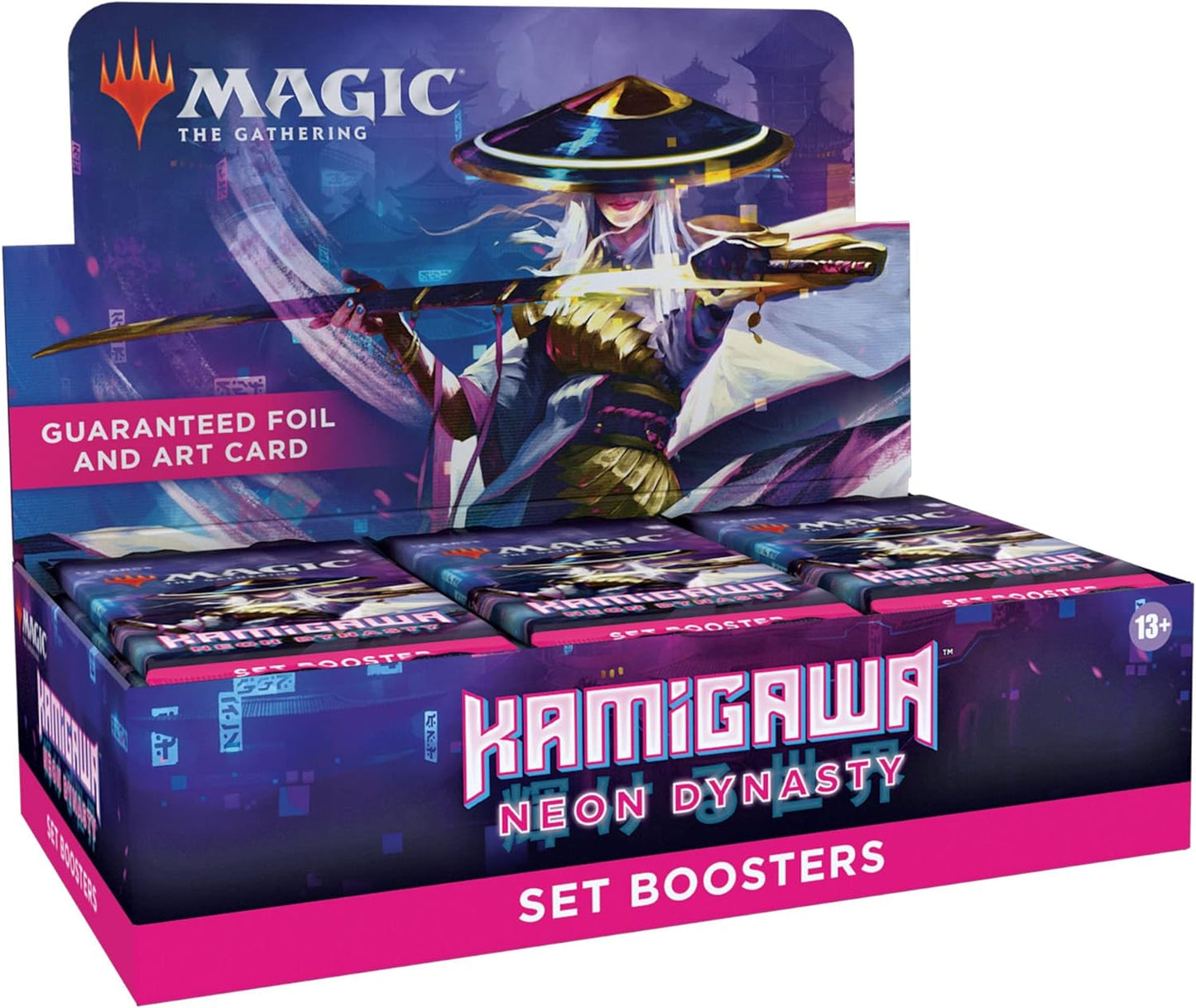 Magic: The Gathering Kamigawa: Neon Dynasty Set Booster Box | 30 Packs (360 Magic Cards)