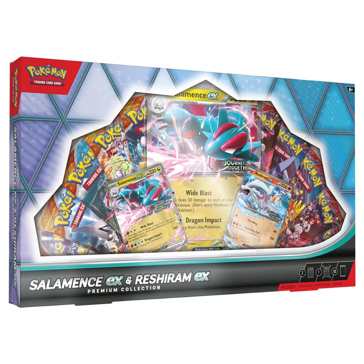 Pokemon TCG: Salamence ex / Reshiram ex Premium Collection