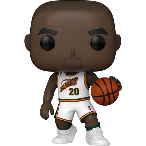 Gary Payton #223 Funko Pop! Basketball NBA Seattle Sonics - Approx. 4" Collectible Vinyl Figure Bundled with Display Box Protector Case - Estimated Arrival: Nov. 2025 (PRE-SALE)