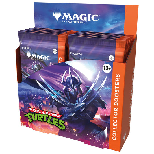 Magic: The Gathering Teenage Mutant Ninja Turtles Collector Booster Pack – Rare TMNT Cards for Collectors & Players, Epic Crossover Fun (PRE-SALE MARCH)