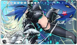 New DTCG Duel Playmat Digimon Diaboromon Trading Card Game TCG CCG Mat Pad + Free Bag (ZD002-324-SM)