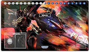 New DTCG Duel Playmat Digimon Ladydevimon Trading Card Game TCG CCG Mat Pad + Free Bag (ZD002-108-SM)