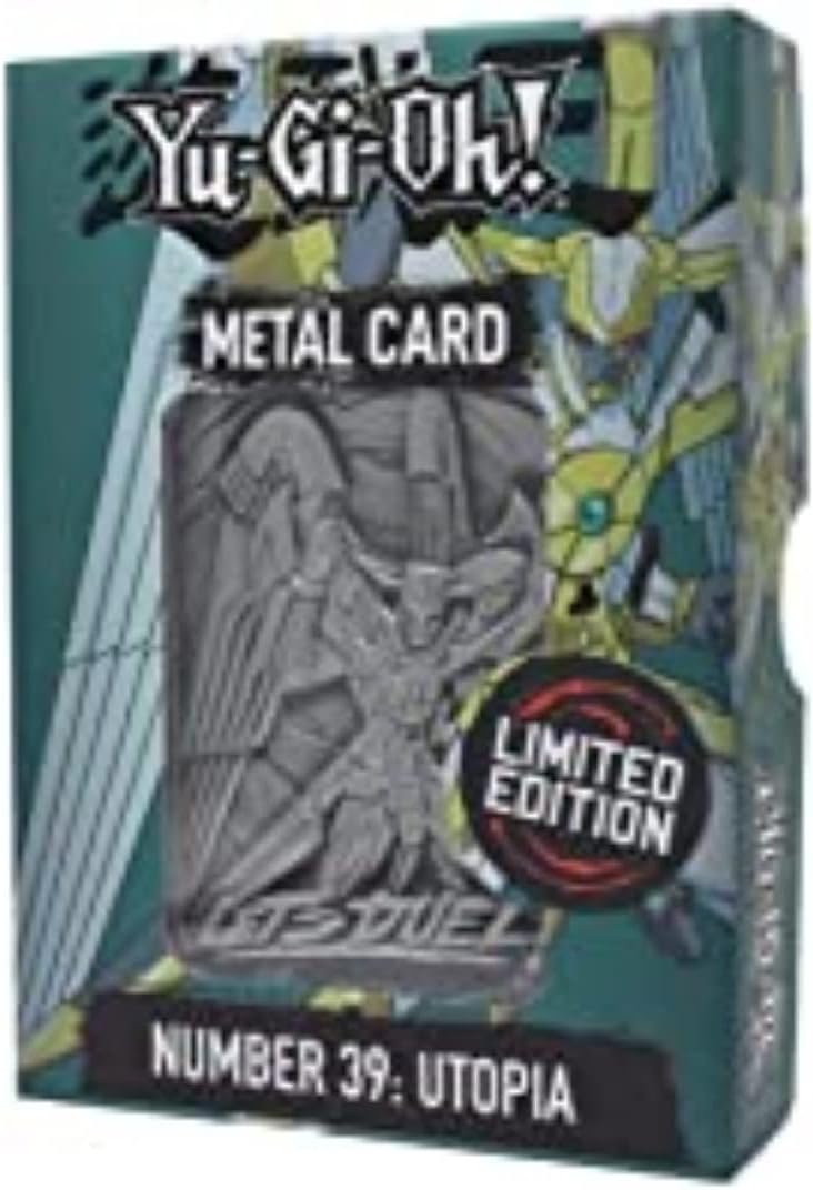 FANATTIK KON-YGO46 Yu-Gi-Oh Replica Card Number 39 Utopia Limited Edition, Black