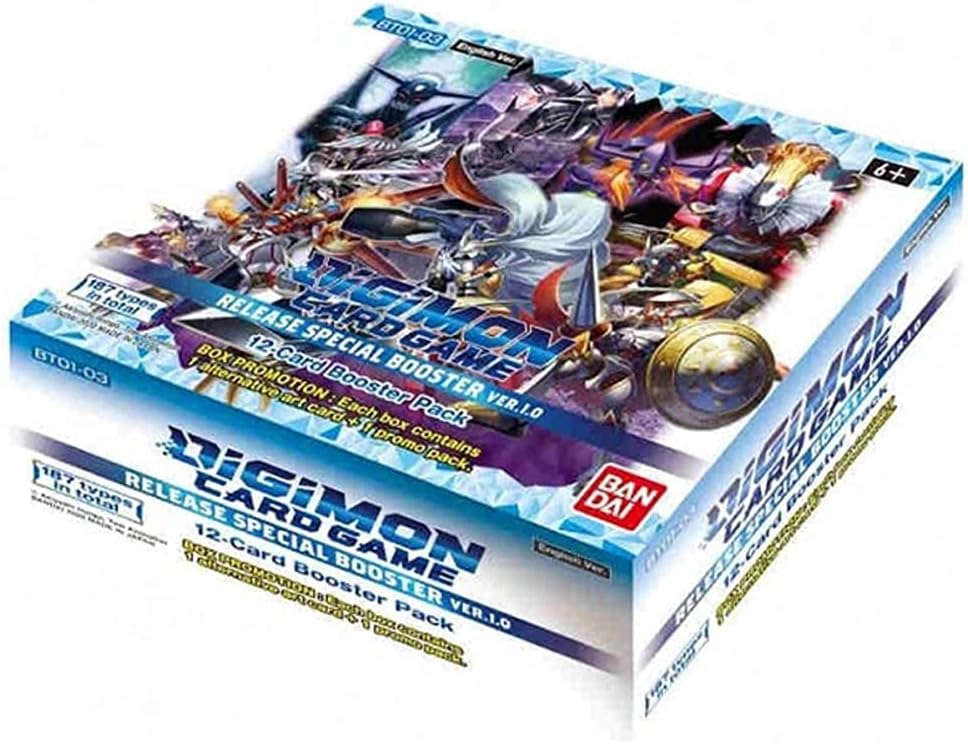 Bandai - Digimon Card Game: Release Special Booster Version.1.0 - Trading Card Game