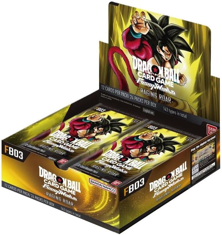 Dragon Ball Super TCG: Fusion World Raging Roar Booster Box