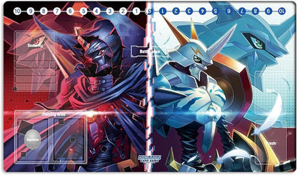 New DTCG Duel Playmat Digimon Lilithmon Trading Card Game TCG CCG Mat Pad + Free Bag (ZD002-267-SM)