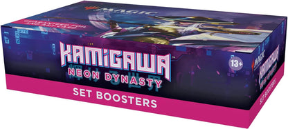 Magic: The Gathering Kamigawa: Neon Dynasty Set Booster Box | 30 Packs (360 Magic Cards)