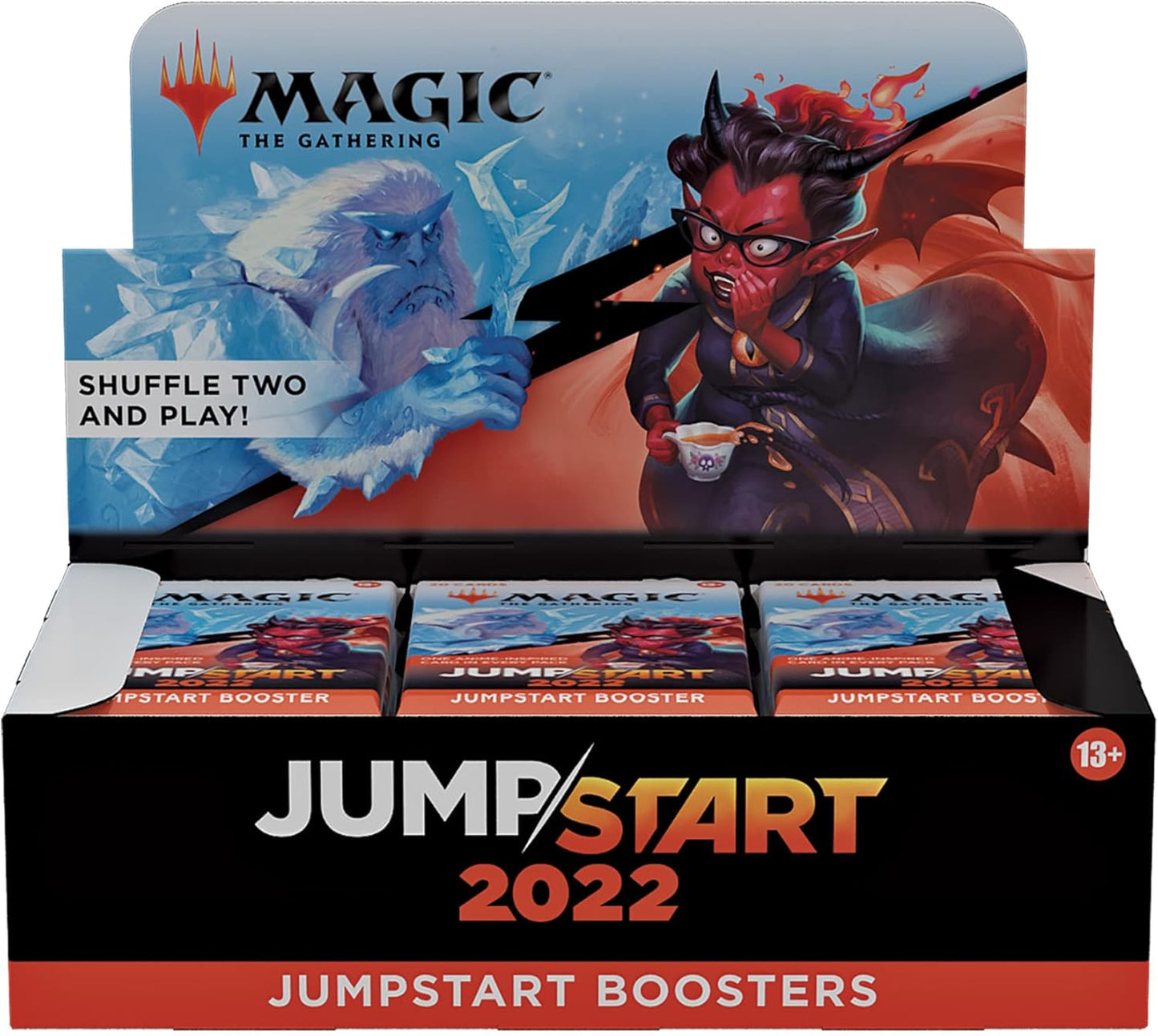 Magic: The Gathering Jumpstart 2022 Booster Box | 24 Packs (480 cards) | 2-Player Quick Play