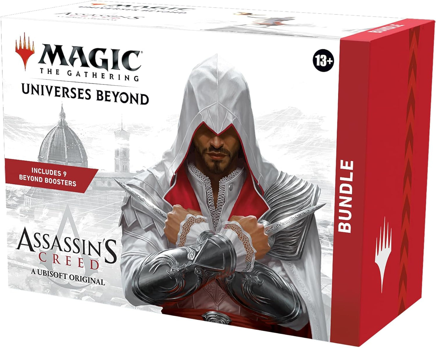 Magic: The Gathering Assassin's Creed Infinity Booster Box | 24 Infinite Booster Packs (7 Cards in Each Booster) | Trading Card Game for Players 13+