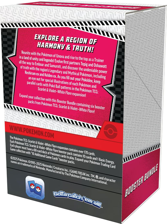 Pokemon TCG Scarlet & Violet 10.5 White Flare Booster Bundle Set