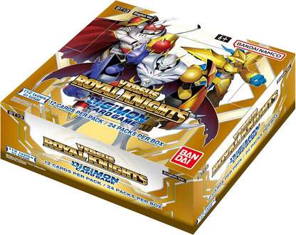 BANDAI NAMCO Entertainment Digimon Card Game: Versus Royal Knights Booster Box,Gold (BCL2686672)