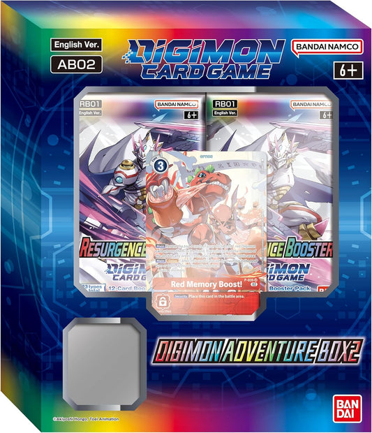 Bandai Digimon Card Game: Adventure Box 2-4 Packs, Promos