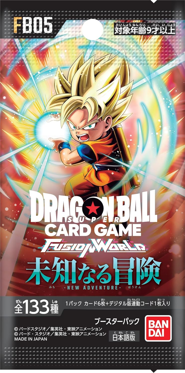 Bandai Dragon Ball Super Card Game Fusion World Booster Box - Unknown Adventure (FB05) (Japanese) - 24 Pack