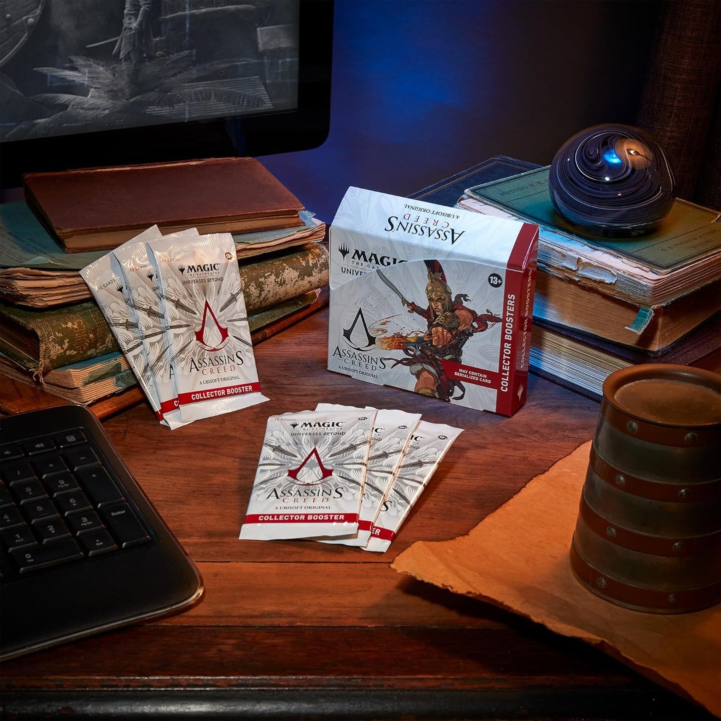 Magic: The Gathering - Assassin’s Creed Collector Booster Box | 12 Collector Boosters (10 Cards in Each Pack) | Collectible Trading Card Game for Ages 13+