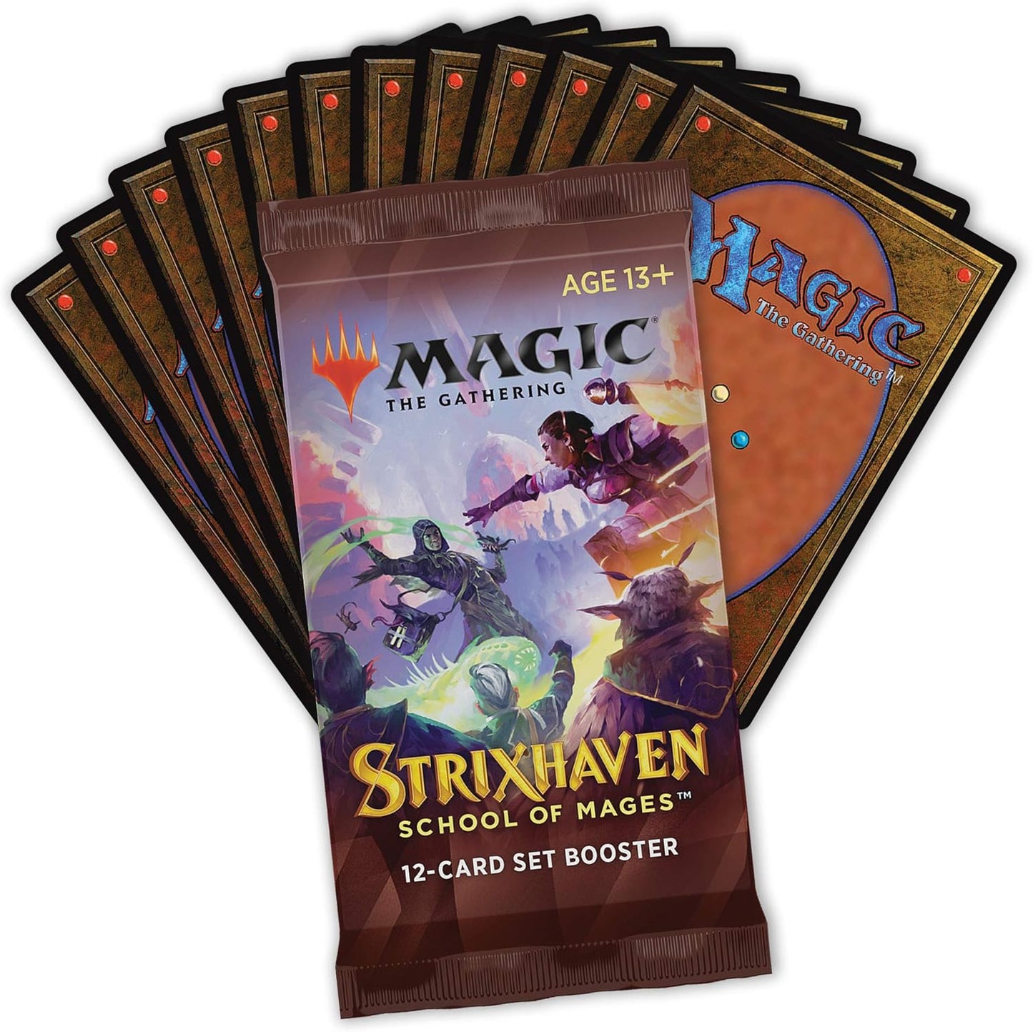 Magic: The Gathering Strixhaven Set Booster Box | 30 Packs (360 Magic Cards)