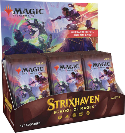Magic: The Gathering Strixhaven Set Booster Box | 30 Packs (360 Magic Cards)