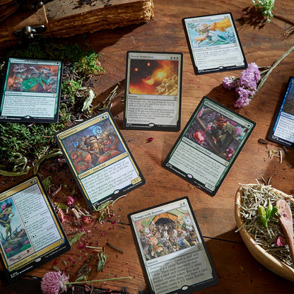 Magic: The Gathering Bloomburrow Commander Deck - Peace Offering (100-Card Deck, 2-Card Collector Booster Sample Pack + Accessories)