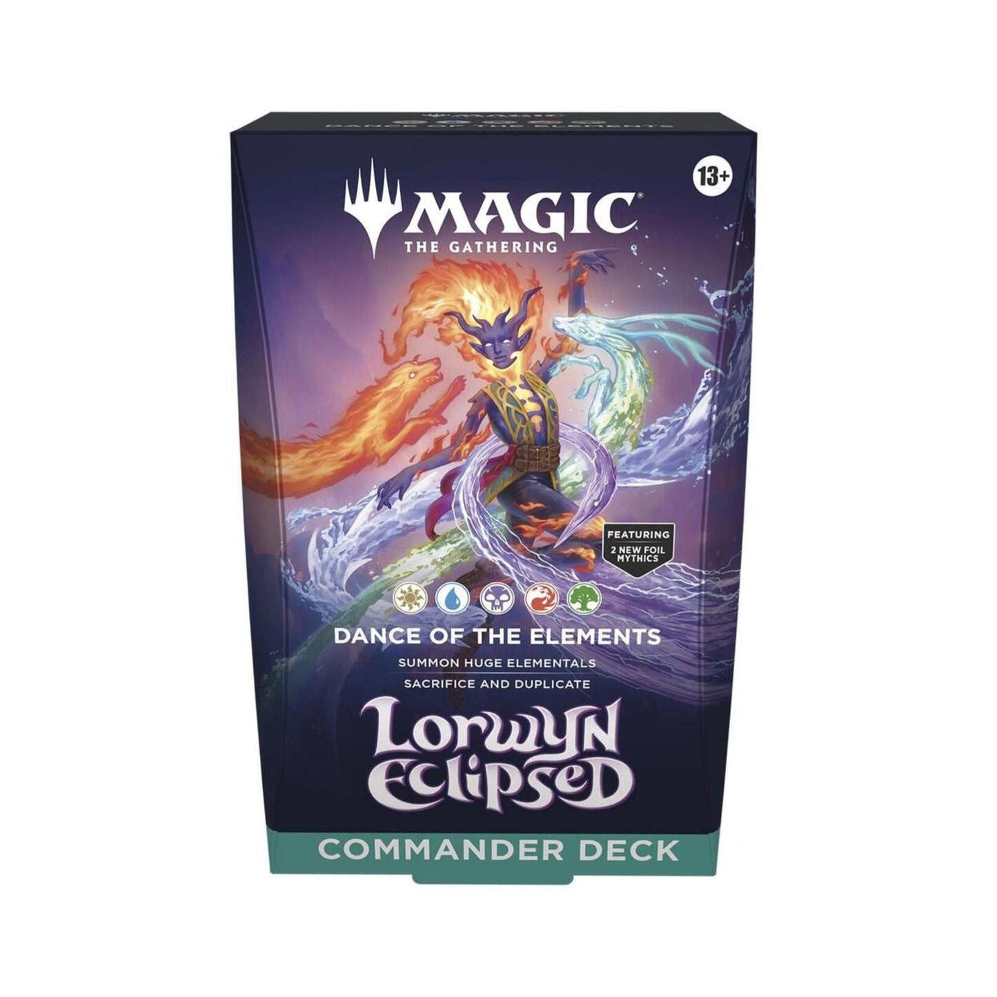 Magic: The Gathering Lorwyn Eclipsed: Dance of the Elements Commander Deck - Estimated Arrival: Jan. 2026 (PRE-ORDER)
