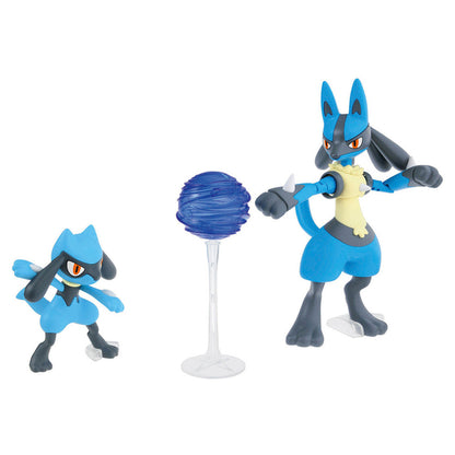 Pokemon  Model Kit Riolu & Lucario