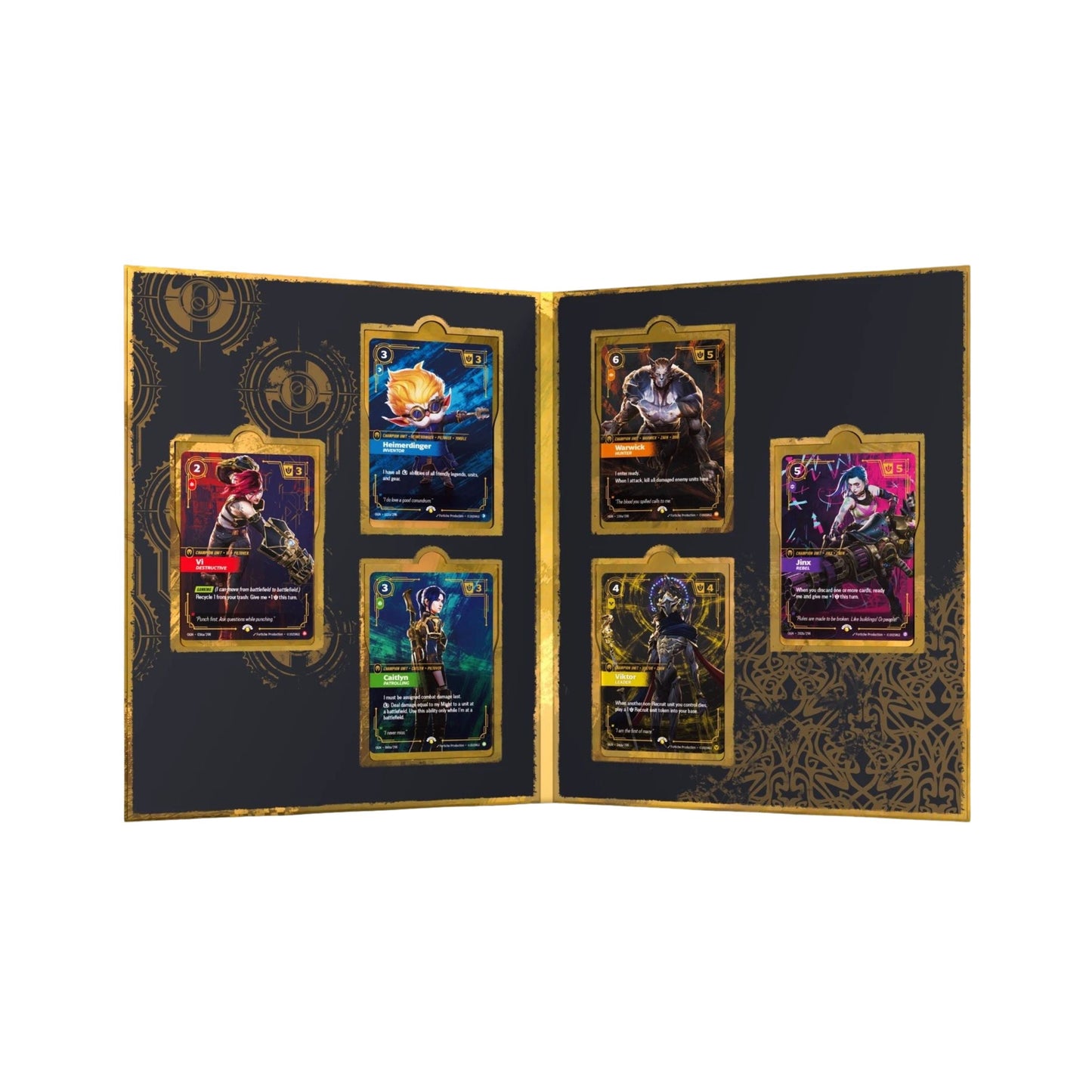 Riftbound League of Legends Arcane Box Set Six Foil Champion Legend Cards Card Game *Pre-Order*