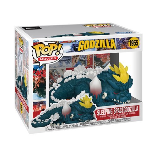 Sleeping SpaceGodzilla Super #1955 Funko Pop! Movies Godzilla - Approx. 2 3/4" Collectible Vinyl Figure - Estimated Arrival: Nov. 2025 (PRE-SALE)