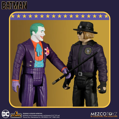 Mezco Batman (1989) - 5 Points Collection Action Figure - 3 Pack (Batman , The Joker, and Joker Goon) (PRE-SALE)
