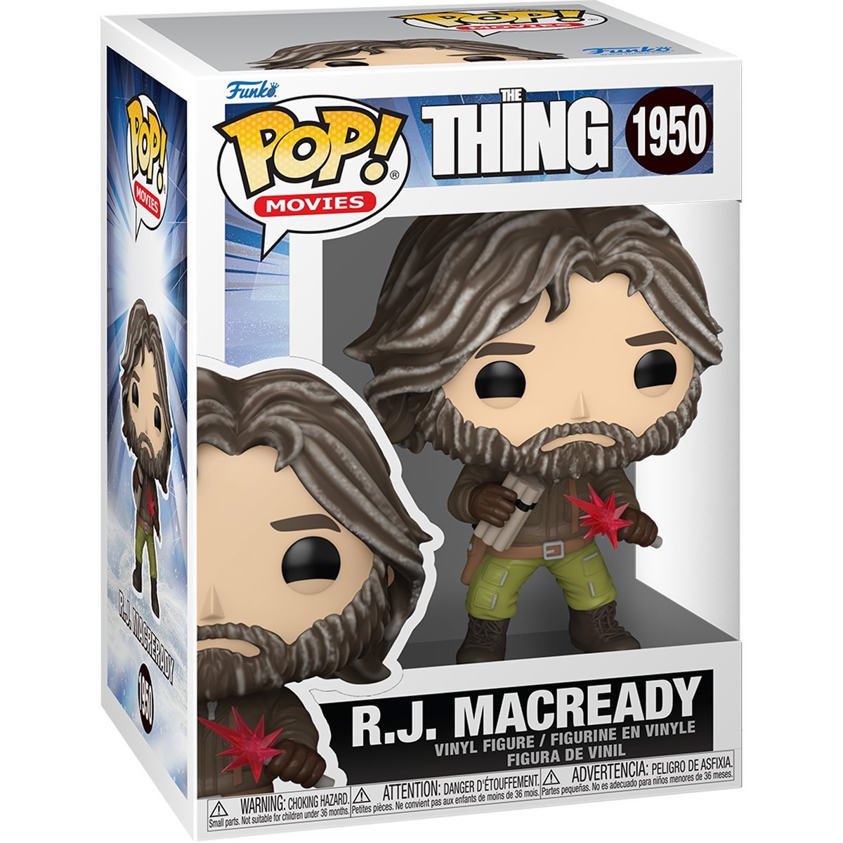 The Thing Funko Pop! Set of 2 (R.J. MacReady #1950 and Dog-Thing #1951) Collectible Vinyl Figures - Estimated Arrival: Jan. 2026 (PRE-SALE)