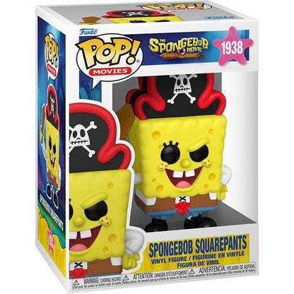 The SpongeBob Movie: Search for SquarePants Funko Pop! Set of 6 (SpongeBob SquarePants #1938, Patrick Star #1939, Gary #1940, Squidward Tentacles #1941, Mr. Krabs #1942, and SpongeBob as The Flying Dutchman #1943 Glow) - ETA: Nov. 2025 (PRE-SALE)