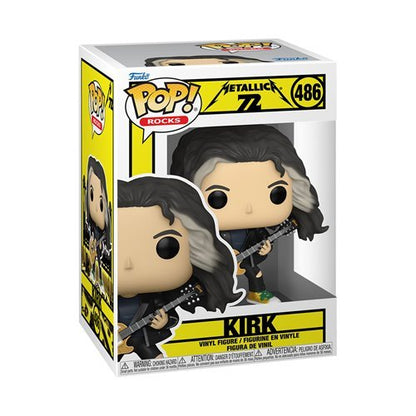 Metallica (72 Seasons) Wave 2 Funko Pop! Rocks - Set of 4 (James #484, Robert #487, Lars #485, and Kirk #486) Collectible Vinyl Figures - Estimated Arrival: Nov. 2025 (PRE-SALE)