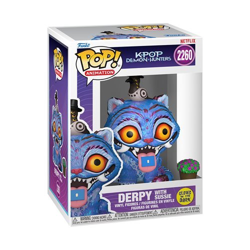 KPop Demon Hunters Funko Pop! Animation - Set of 5 (Mira #2258, Zoey #2256, Rumi #2257, Tiger with Bird Glow #2260, and Jinu #2259) Collectible Vinyl Figures - Estimated Arrival: Jan. 2026 (PRE-SALE)