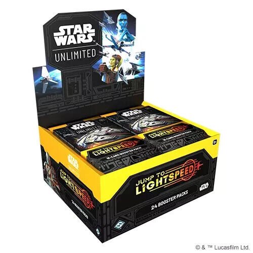 Star Wars: Unlimited TCG - Jump to Lightspeed Booster Box Display *PRE-SALE*