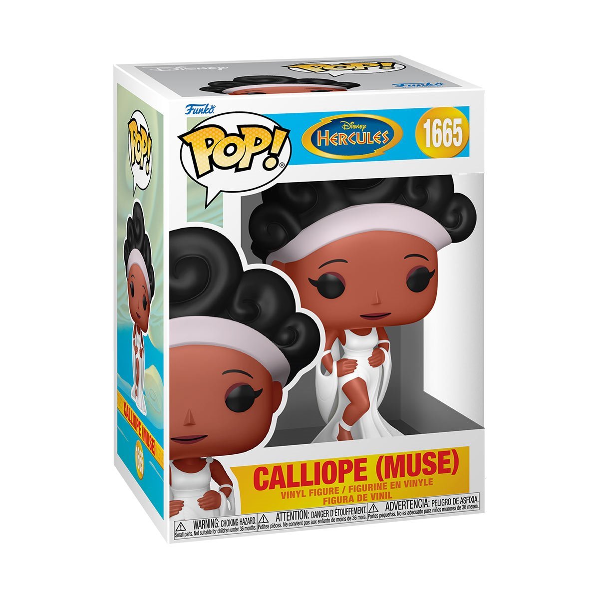 Hercules Wave 4 Funko Pop! Set of 5 (Calliope (Muse) #1665, Hercules with Bow #1666, Meg with Flower #1667, Training Phil #1668, and Young Herc #1669) Collectible Vinyl Figures - Estimated Arrival: Jan. 2026 (PRE-SALE)