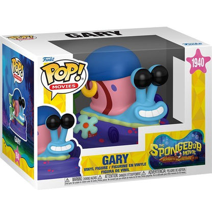 Gary #1940 Funko Pop! Movies The SpongeBob Movie: Search for SquarePants - Approx. 3" Collectible Vinyl Figure - Estimated Arrival: Nov. 2025 (PRE-SALE)