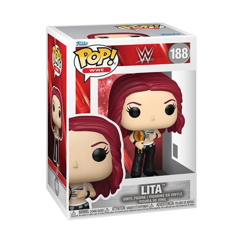 WWE Wave 28 Funko Pop! Set of 5 (Jimmy Hart #191, Stone Cold Steve Austin #190, Dwayne The Rock Johnson #189, Lita #188, and Eric Bischoff #187) Collectible Vinyl Figures - Estimated Arrival: Nov. 2025 (PRE-SALE)