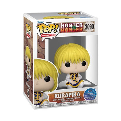 Hunter x Hunter Wave 6 Funko Pop! Animation - Set of 4 (Killua Zoldyck (Sitting) #2089, Gon Freecss (Sitting) #2088, Leorio (Sitting) #2091, and Kurapika (Sitting) #2090)  Collectible Vinyl Figures - Estimated Arrival: Nov. 2025 (PRE-SALE)
