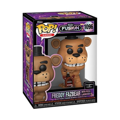 Funko Fusion Wave 3 Funko Pop! Games - Set of 4 (Freddy Fazbear with Pizza Launcher #1096, Mega Man #1097, Colonel Sanders #1115, and Invincible #1098) Collectible Vinyl Figures - Estimated Arrival: Nov. 2025 (PRE-SALE)