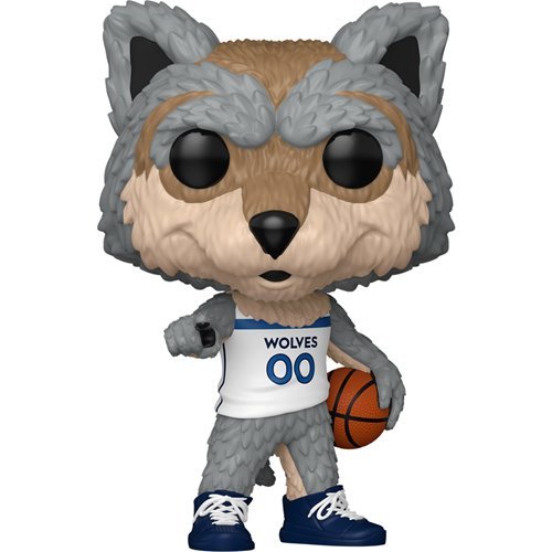Crunch #14 Funko Pop! Basketball NBA Mascots Minnesota Timberwolves - Approx. 4" Collectible Vinyl Figure Bundled with Display Box Protector Case - Estimated Arrival: Nov. 2025 (PRE-SALE)