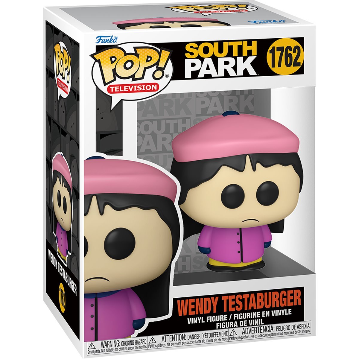 South Park Wave 6 Funko Pop! Television - Set of 5 (Wendy Testaburger #1762, Jimmy Valmer #1761, Hippie Exterminator Cartman #1760, Craig Tucker with Stripe #1759, Kissing Company Butters #1758) Collectible Vinyl Figures - ETA: Nov. 2025 (PRE-SALE)