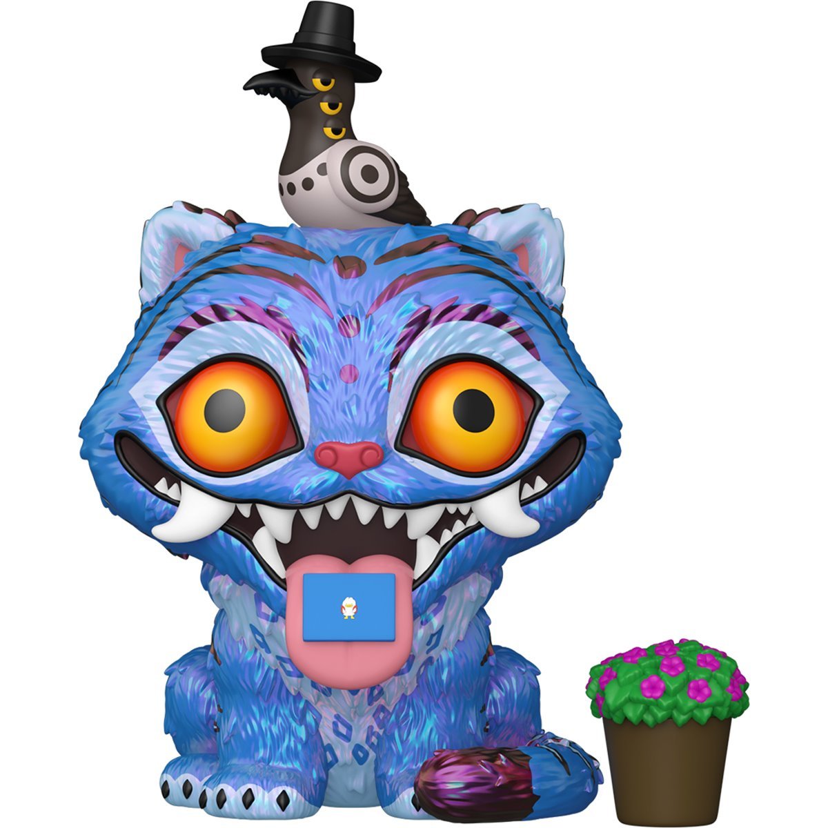 Funko Pop! KPop Demon Hunters Derpy with Sussie (Tiger with Bird) Glow-in-the-Dark Vinyl Figure #2260 – Collectible Figure with Window Display Box, 3 3/4-Inches (PRE-SALE JANUARY 2026)