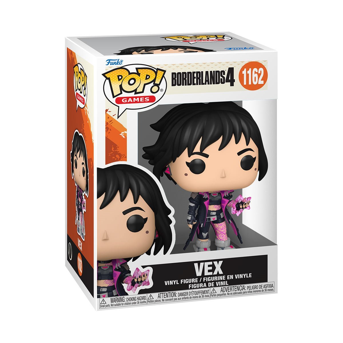 Vex #1162 Funko Pop! Games Borderlands 4 - Approx. 4" Collectible Vinyl Figure Bundled with Display Box Protector Case - Estimated Arrival: Nov. 2025 (PRE-SALE)