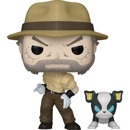 Joseph Joestar and Iggy #2146 Buddy Funko Pop! Animation JoJo's Bizarre Adventure The Animation - Approx. 4" (Joseph) and 1 1/4" (Iggy) Collectible Vinyl Figures Bundled with Display Box Protector Case - Estimated Arrival: Nov. 2025 (PRE-SALE)