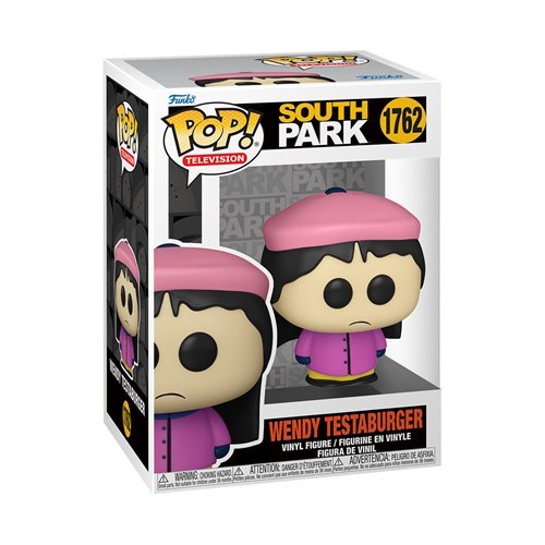 Wendy Testaburger #1762 Funko Pop! Television South Park - Approx. 3" Collectible Vinyl Figure Bundled with Display Box Protector Case - Estimated Arrival: Nov. 2025 (PRE-SALE)