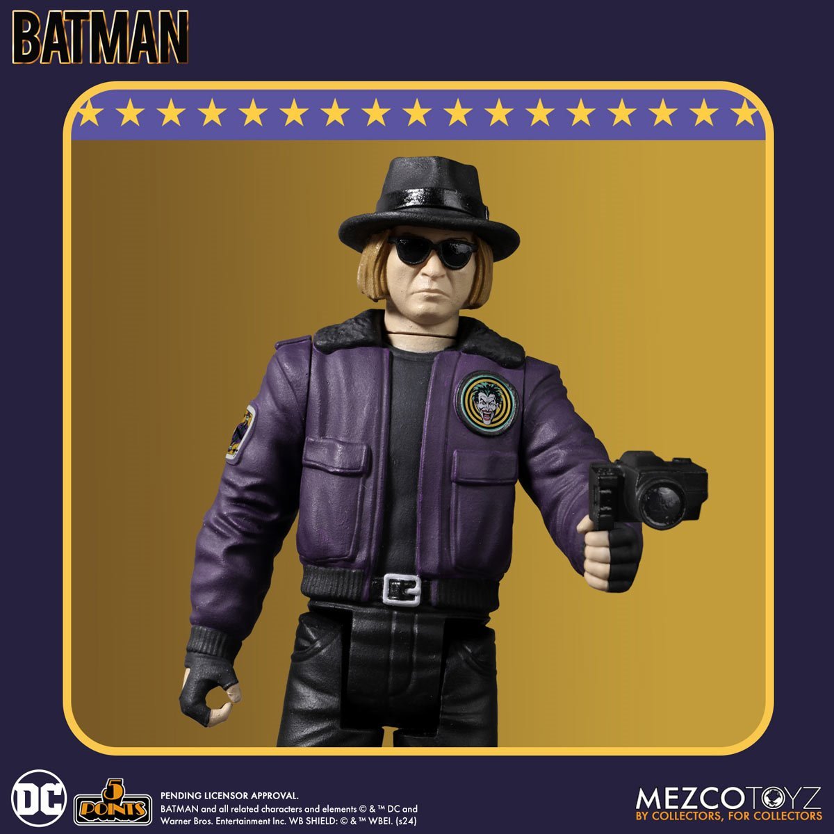Mezco Toyz Batman 1989: Joker Goon - 5 Points Collection Action Figure(PRE-SALE)