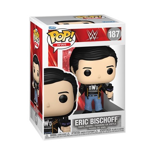 Eric Bischoff (WCW) Funko Pop! WWE - Approx. 3 3/4" Collectible Vinyl Figure Bundled with Display Box Protector Case - Estimated Arrival: Nov. 2025 (PRE-SALE)