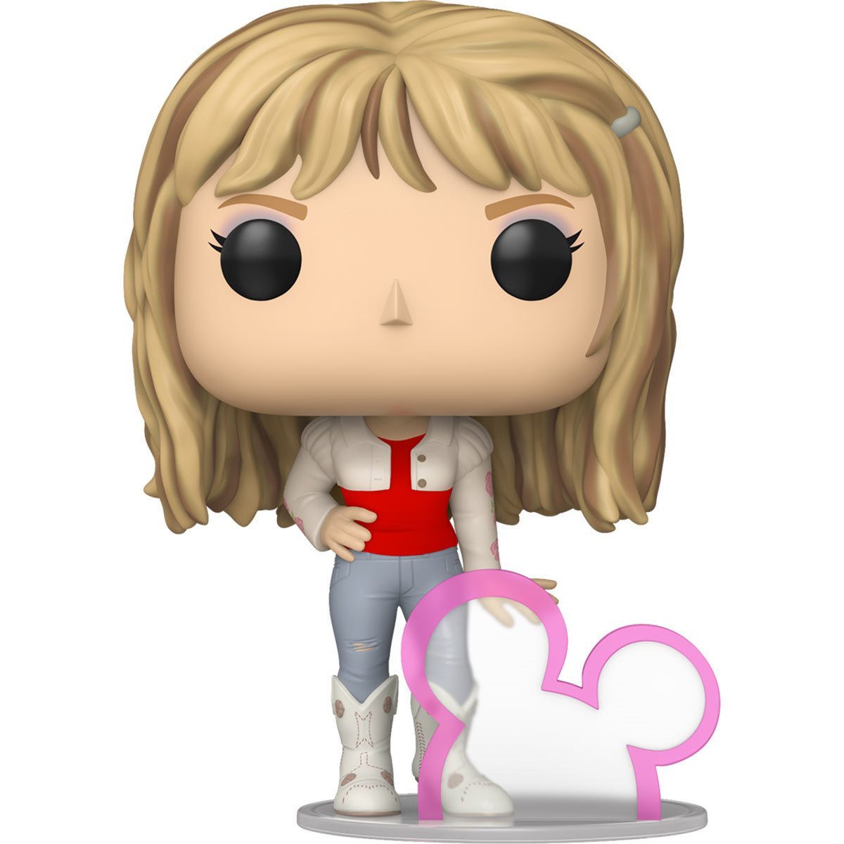 Hannah Montana with Disney Icon #1687 Funko Pop! Disney Channel Throwback - Approx. 4" Collectible Vinyl Figure Bundled with Display Box Protector Case - Estimated Arrival: Jan. 2026 (PRE-SALE)