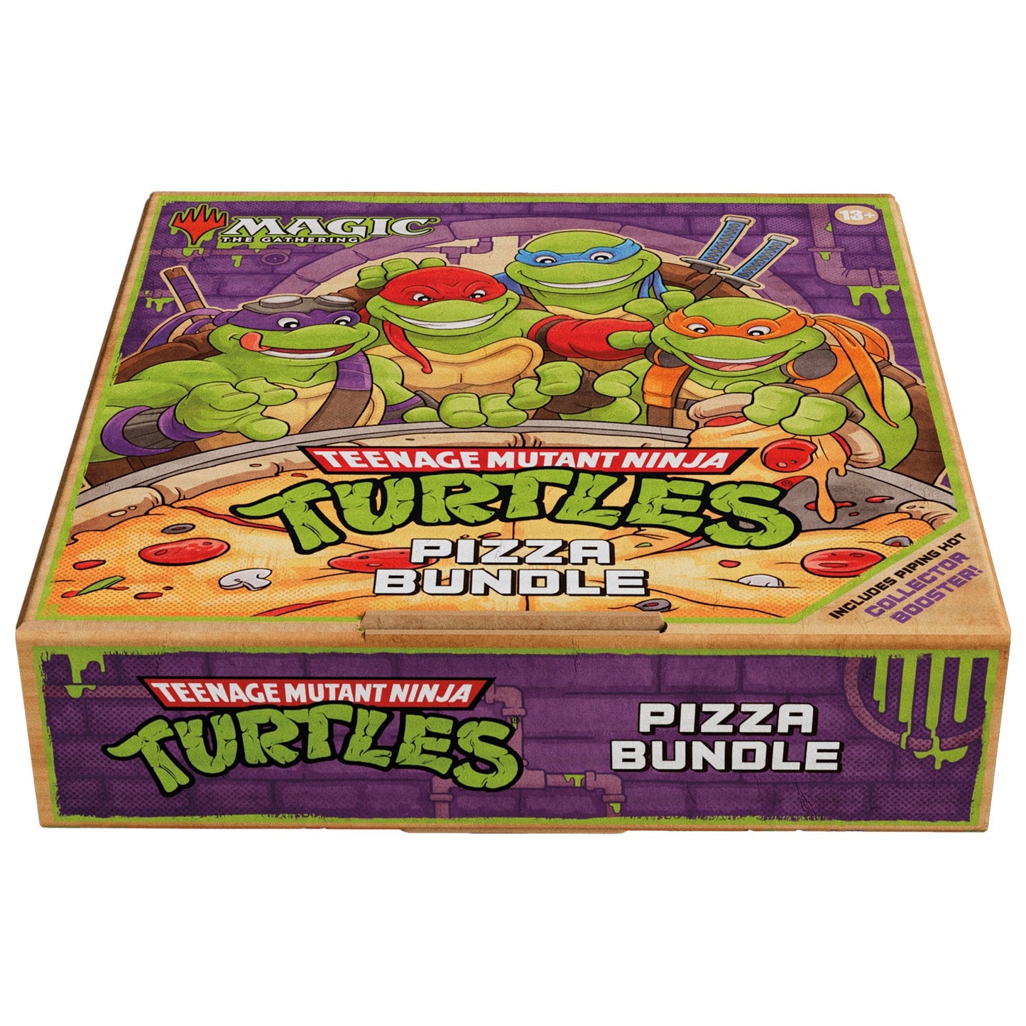 Magic: The Gathering x Teenage Mutant Ninja Turtles Pizza Bundle – Limited Edition Collectible Deck Set for Fans and Players (PRE-SALE MARCH)