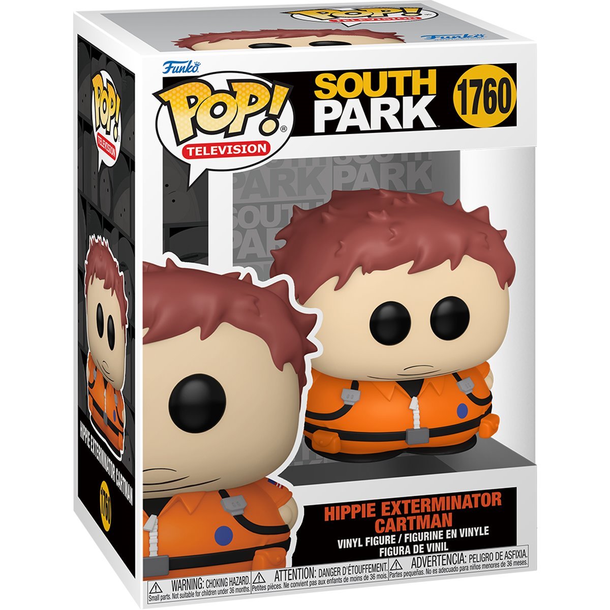 South Park Wave 6 Funko Pop! Television - Set of 5 (Wendy Testaburger #1762, Jimmy Valmer #1761, Hippie Exterminator Cartman #1760, Craig Tucker with Stripe #1759, Kissing Company Butters #1758) Collectible Vinyl Figures - ETA: Nov. 2025 (PRE-SALE)