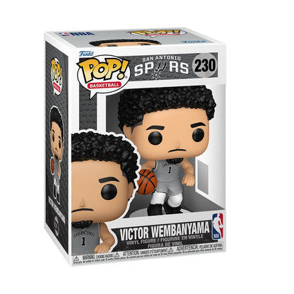 Victor Wembanyama (SE) #230 Funko Pop! Basketball NBA San Antonio Spurs - Approx. 3 3/4" Collectible Vinyl Figure Bundled with Display Box Protector Case - Estimated Arrival: Nov. 2025 (PRE-SALE)